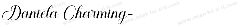 Daniela Charming字体转换